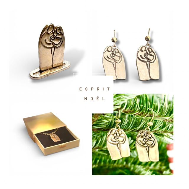 Micro CRÈCHE de NOËL stylisée