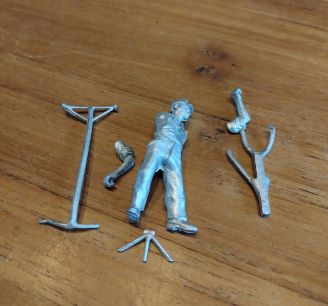 Racebaan zelfbouw - Diverse race en Pit crew figuren