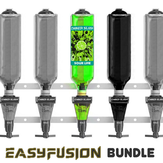 CyberSlush EasyFusion Sour Lime Refill Bundle