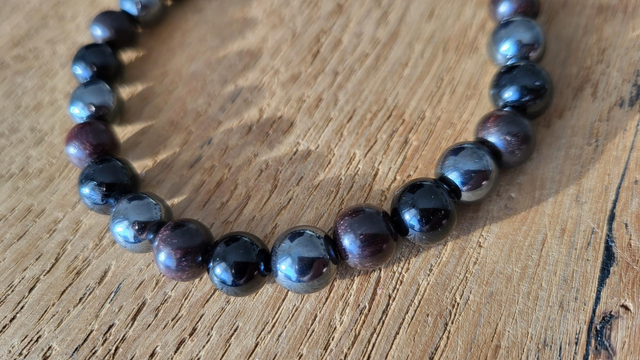 Brise forestière - Tourmaline - hematite - bois de rose