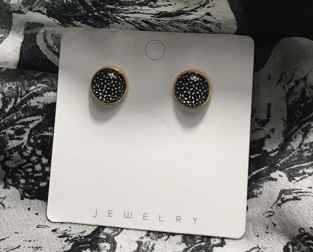 Mixed Stone Stud Earrings - STU74