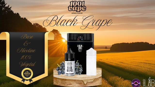PACK VEGETAL BLACK GRAPE - 1001 VAPE 