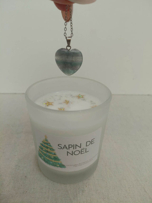 Bougie parfum sapin