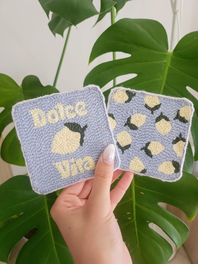 Dessous de verre "Citron Dolce Vita"
