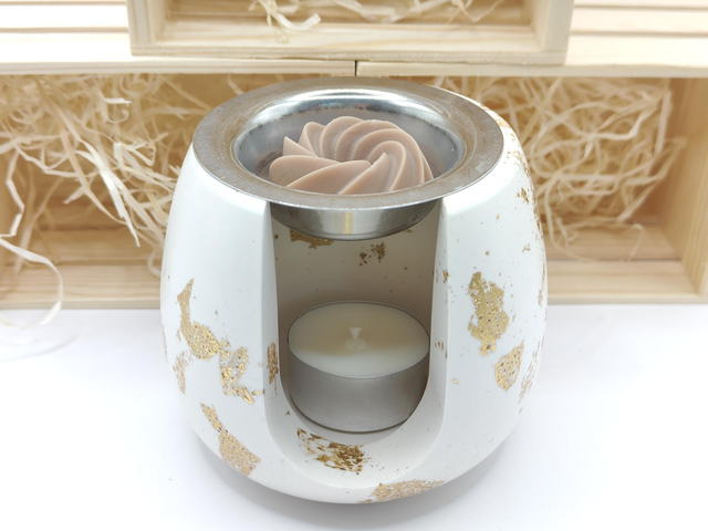 🔥 Brûleur à fondants parfumés – Création artisanale ✨