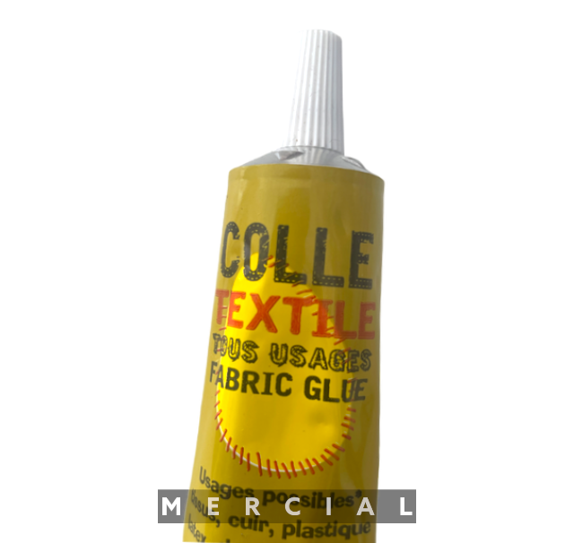 Colle textile