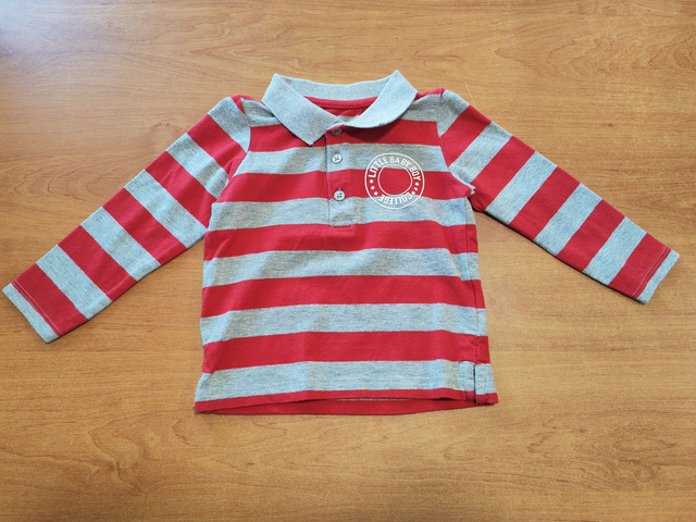 Polo rayé 18 mois