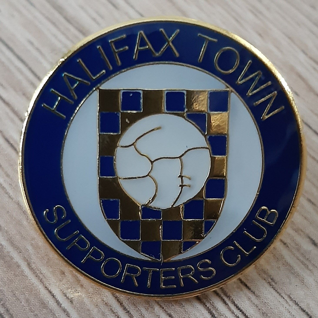 Halifax Town Supporters' Club Enamel Pin Badge