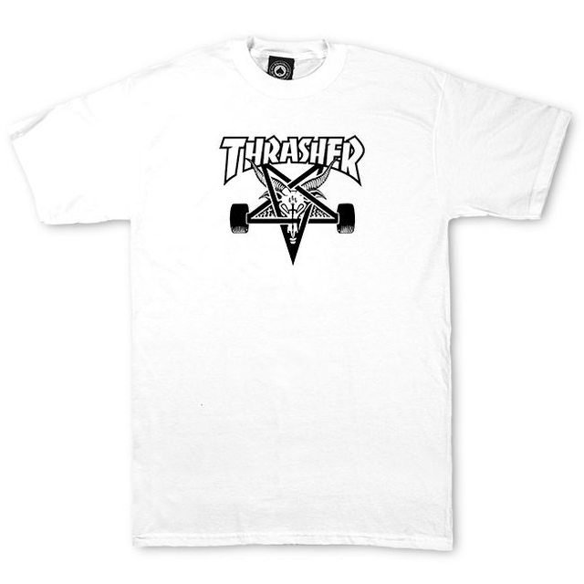 518T117 - THRASHER MAGAZINE T-SHIRT MEZZA MANICA