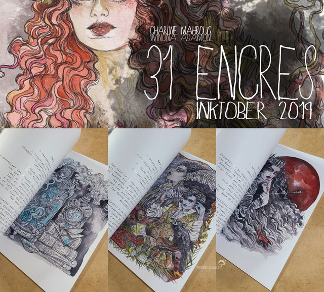 31 Encres (Inktober 2019) - ArtBook