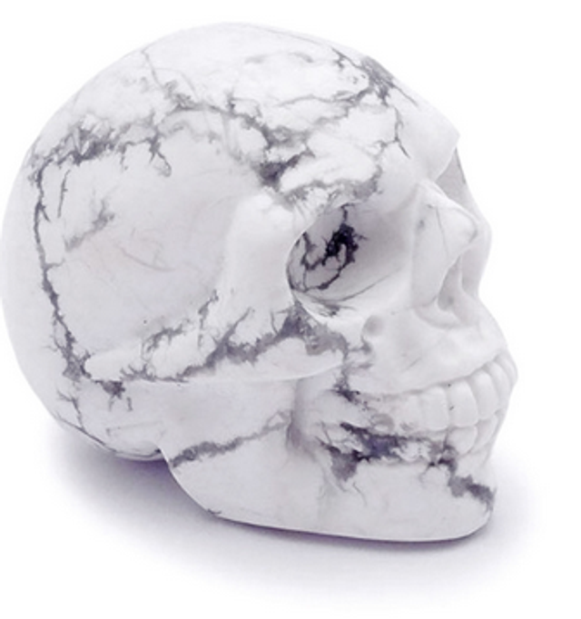 crâne en howlite 1.3 kg