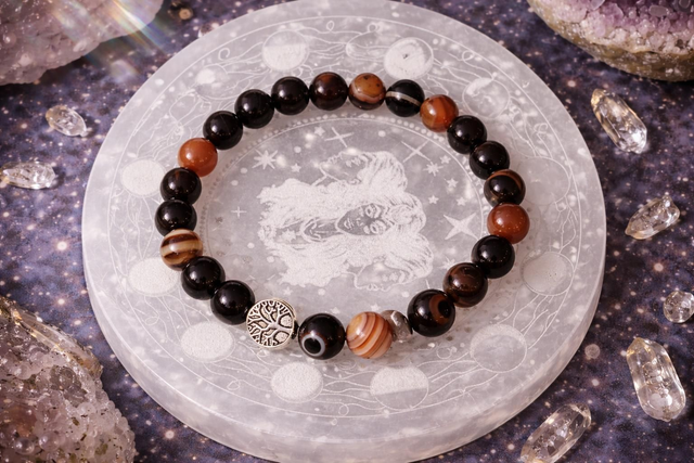 Bracelet AGATE DREAM 8 mm – Sérénité et de Renouveau intérieur
