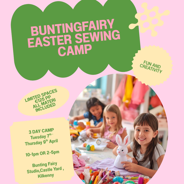 Easter Sewing camp (3 day )