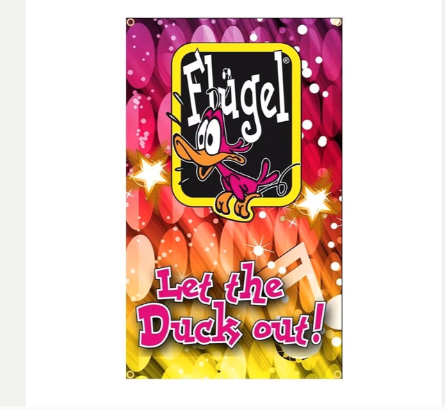 Grote vlaggen Flugel