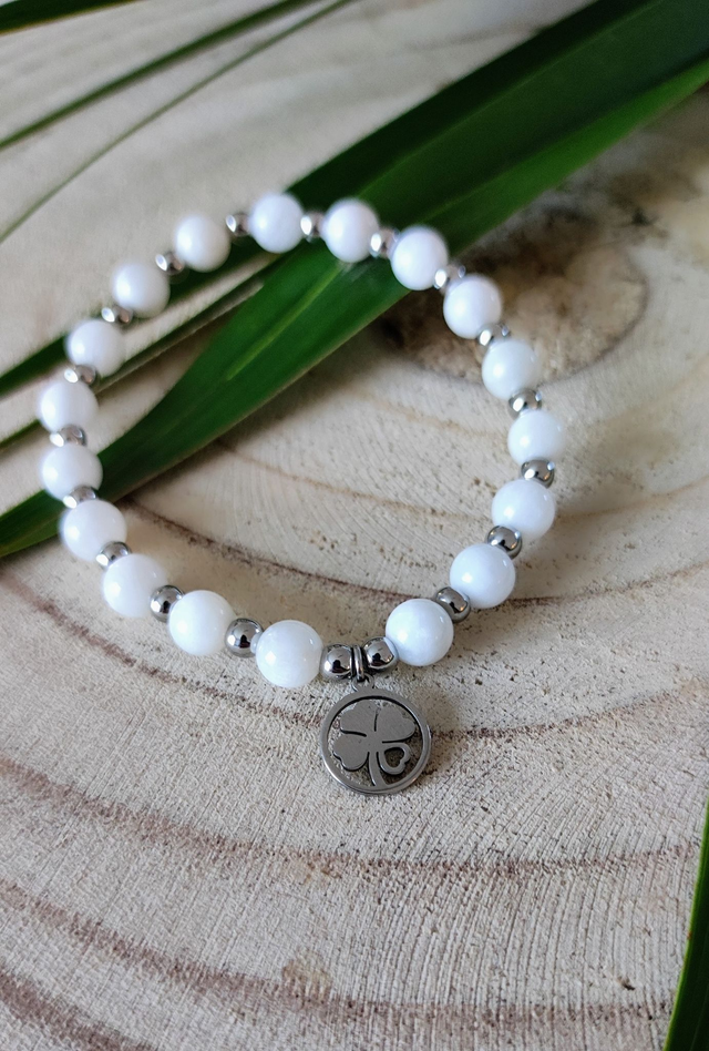 Bracelet "Intuition et Féminité" Pierre de Lune