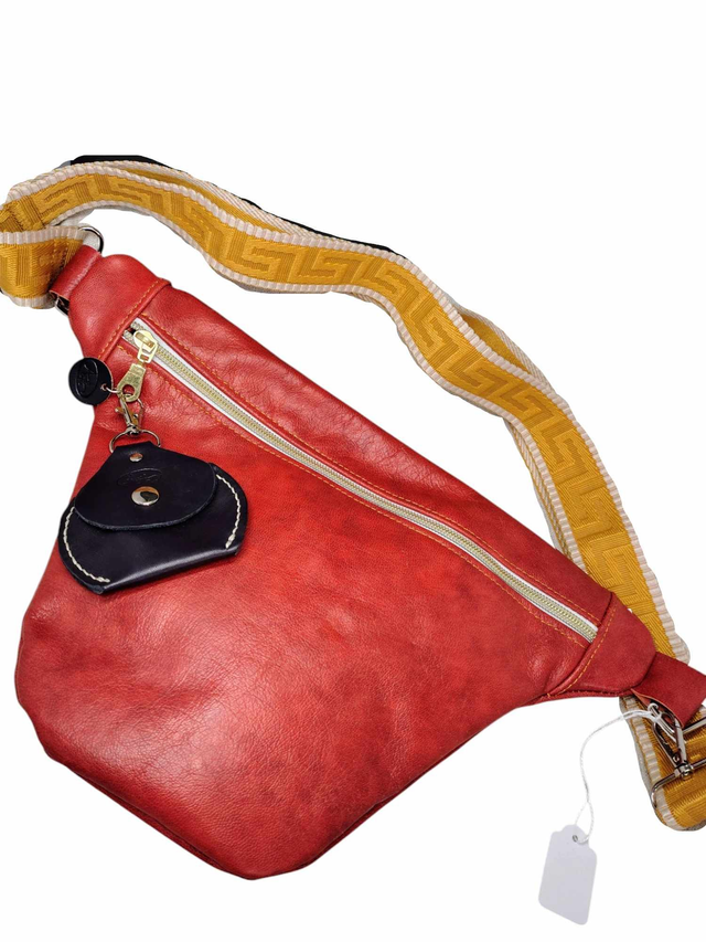 Sac banane - grand modèle rouge