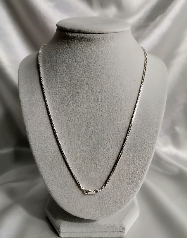Corrente Veneziana - Prata 925 Legítima