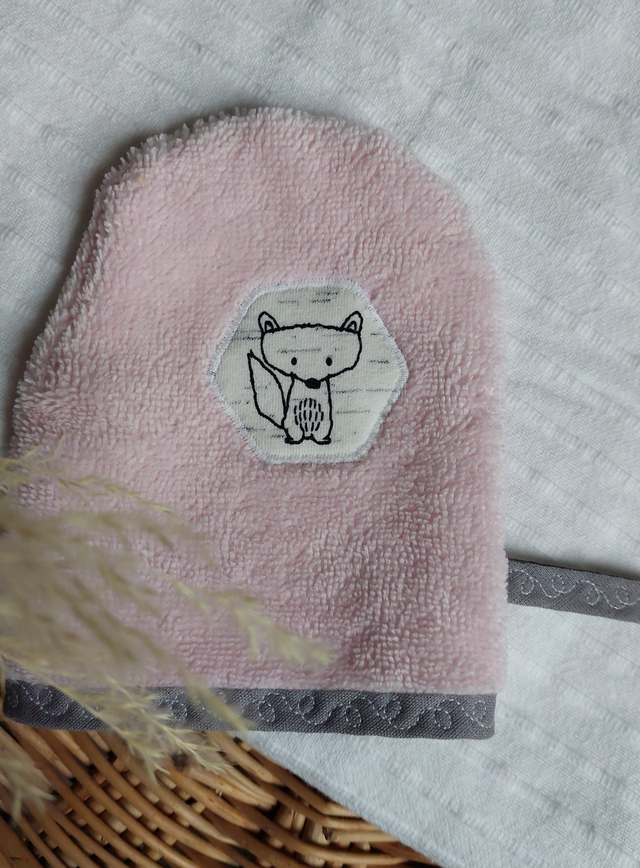 Mini gant de toilette