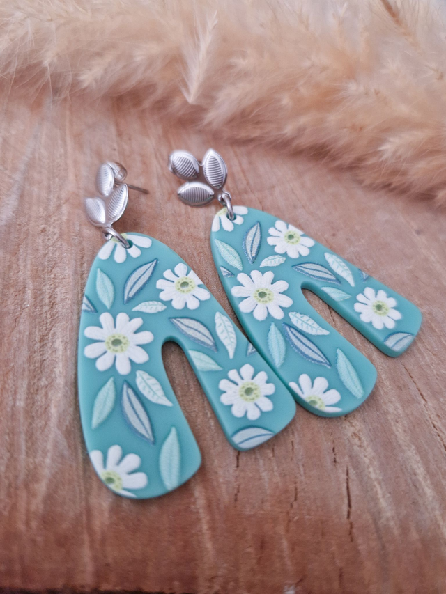 Boucles d'oreilles "Fleurs des champs"