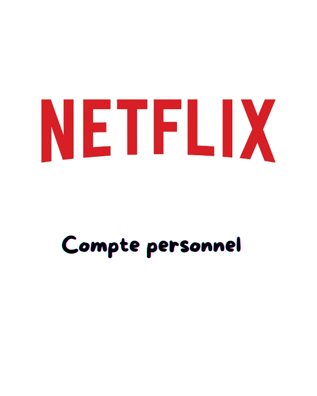 Netflix🍿 ~ Accès à un compte personnel