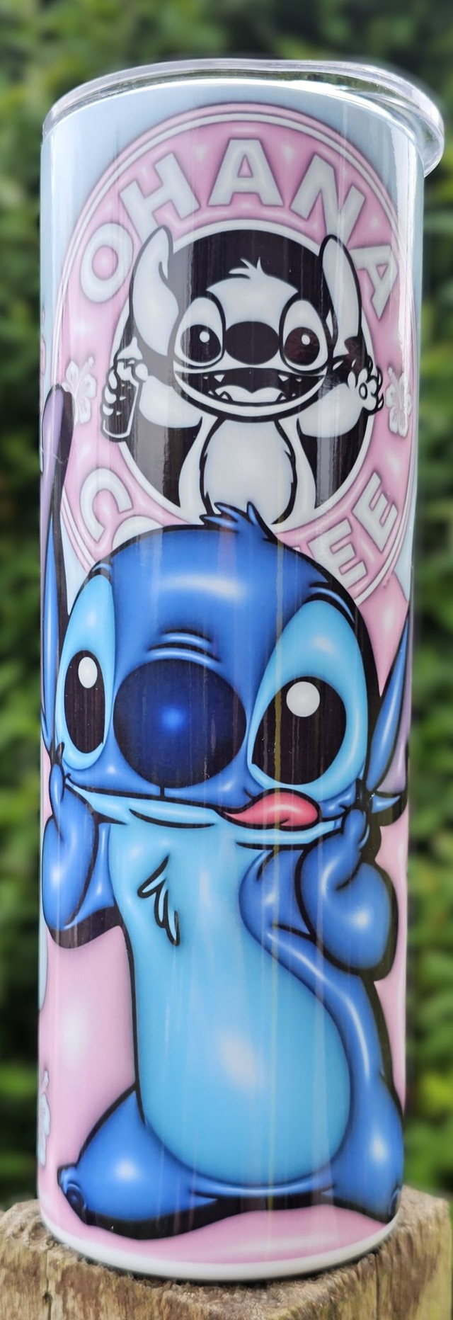 Stitch &amp; Starbucks inspired 20oz Tumbler