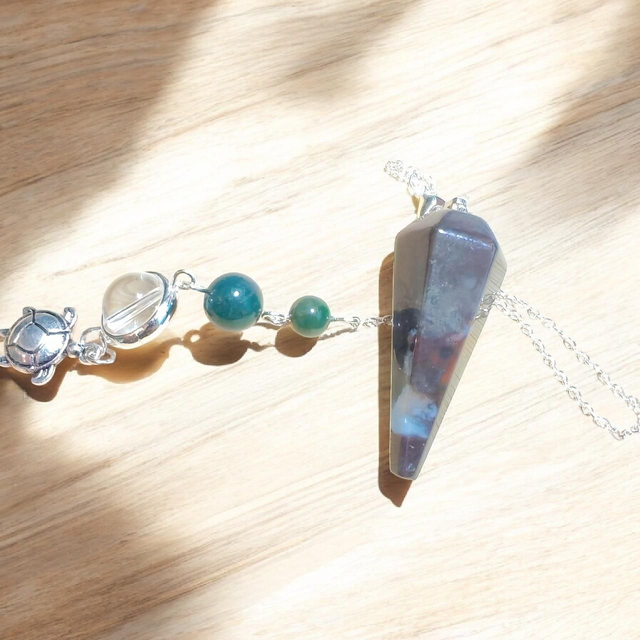 Pendule Agate indienne