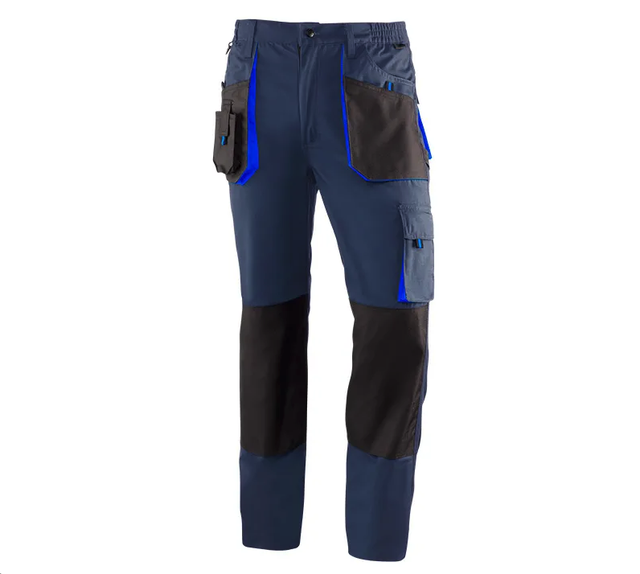 Pantalon Largo JUBA mod. 981  TOP RANGE  Negro / Azul