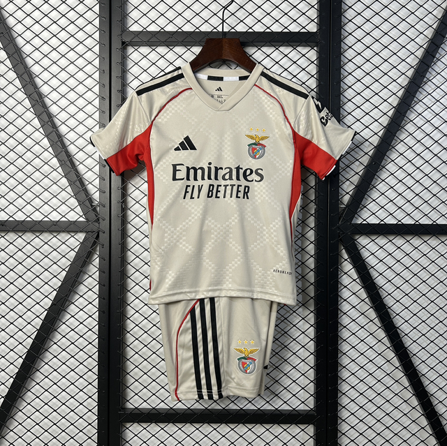 Conjunto camiseta + pantalón NIÑOS 2ª Benfica- 25-26