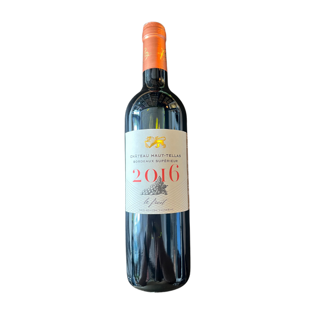 Vin Rouge Bordeaux Supérieur Le Fruit Château Haut Tellas 2016
