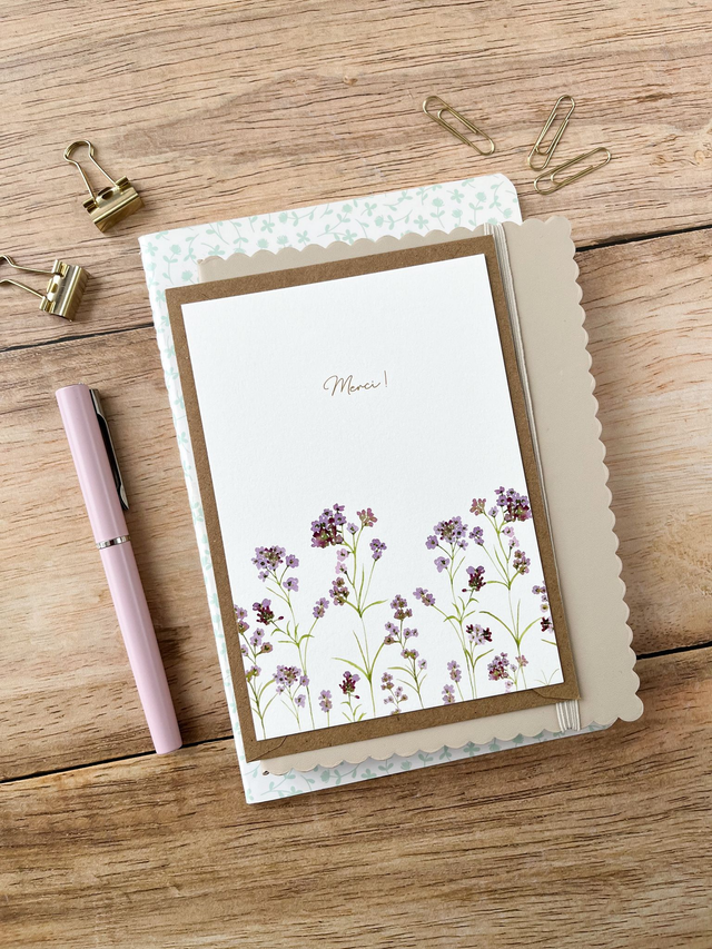 Carte postale Pulsion créative - Merci