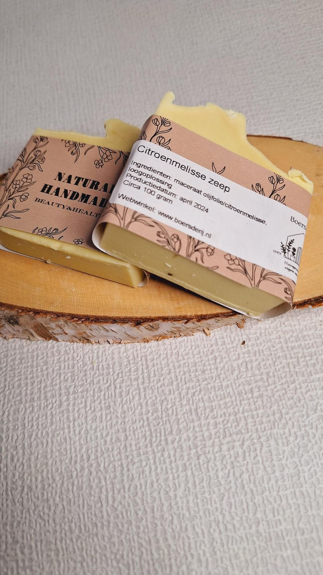 Citroenmelisse zeep 