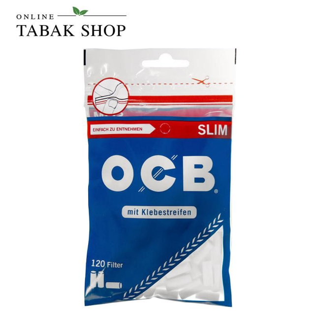 OCB Just Paper Slim Filter 6mm 120er Beutel