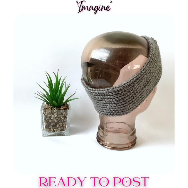 Wide Headband With Twist-IMAGINE