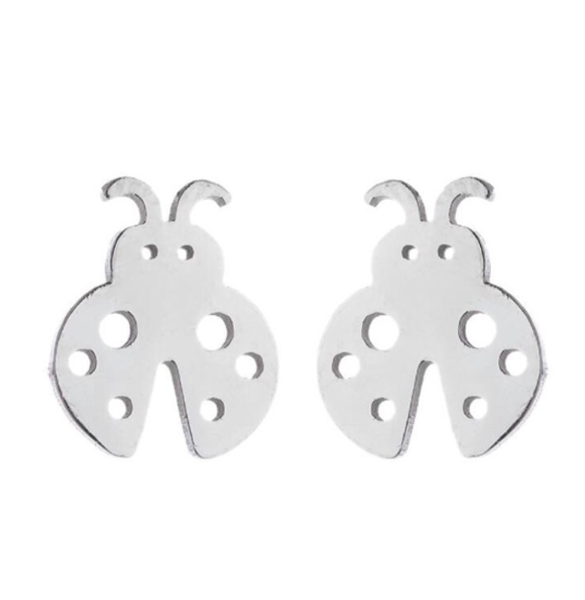 Ladybird Stud Earrings