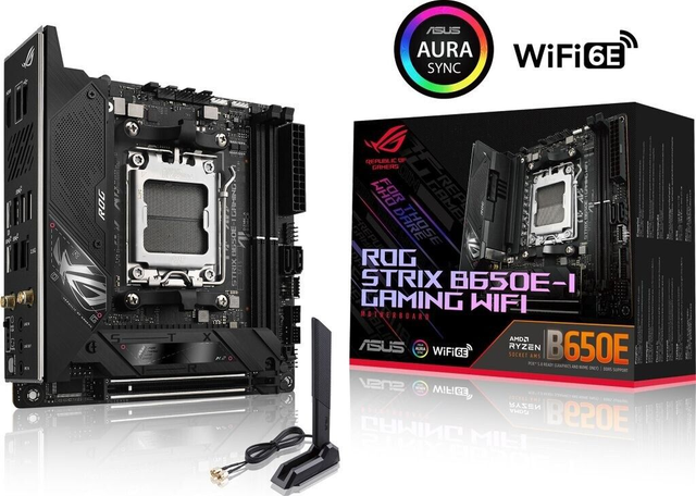 02.2.0036 – Scheda Madre ASUS ROG STRIX B650E‑I GAMING WIFI AM5 – Mini‑ITX premium per Gaming
