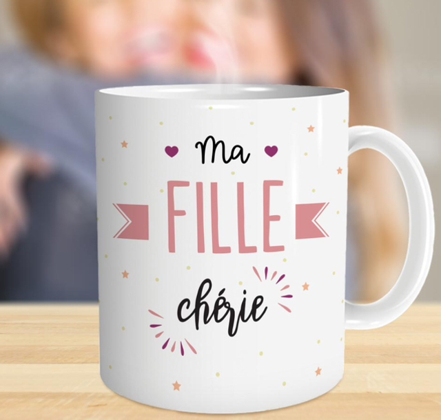 Mug "Ma Fille Cherie"
