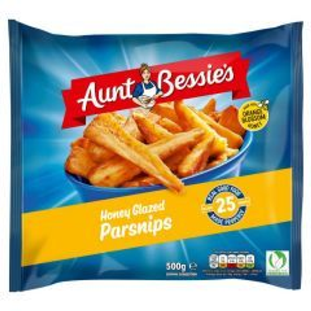 Aunt Bessie's Honey Roast Parsnips 500g 