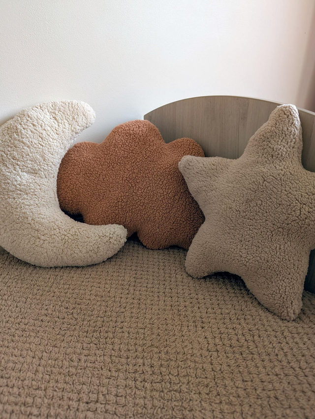 Coussin doux rêves en sherpa