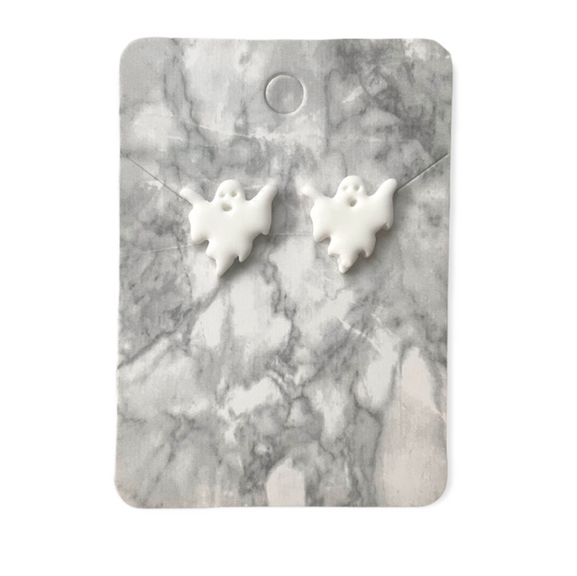 Halloween ghost studs