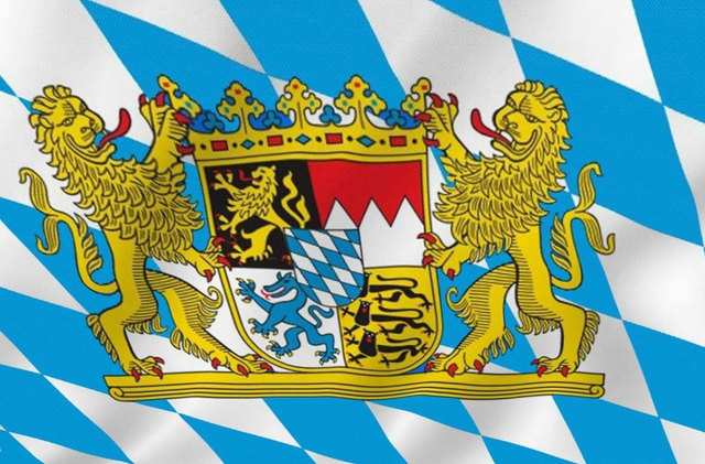 1x 90x150cm Bavarian flag