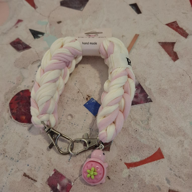 Rik-35 bracelet blanc rose 