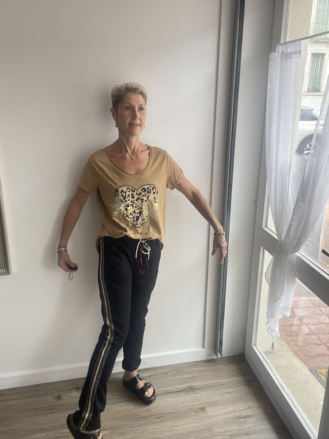 Pantalon noir leo