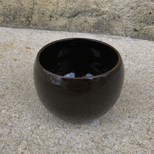 Brown cup