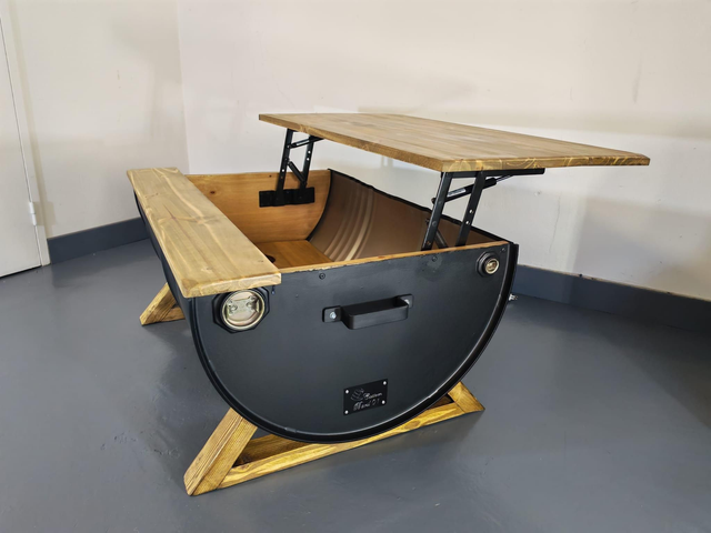 Table basse mini bar