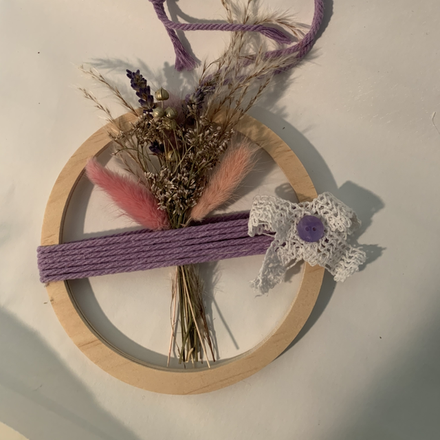 couronne mauve petit format 