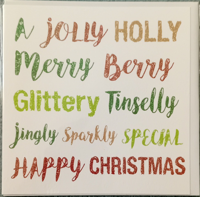 A Jolly Christmas - Single Card