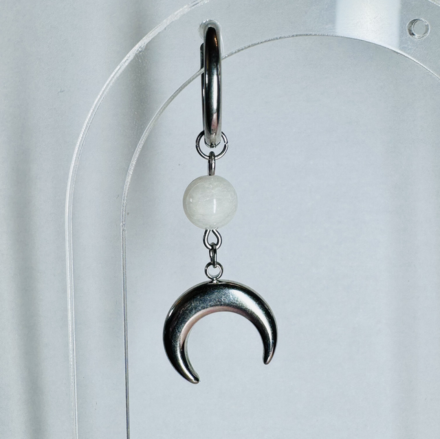 Mono-boucle INDÉPENDANCE pierre de lune