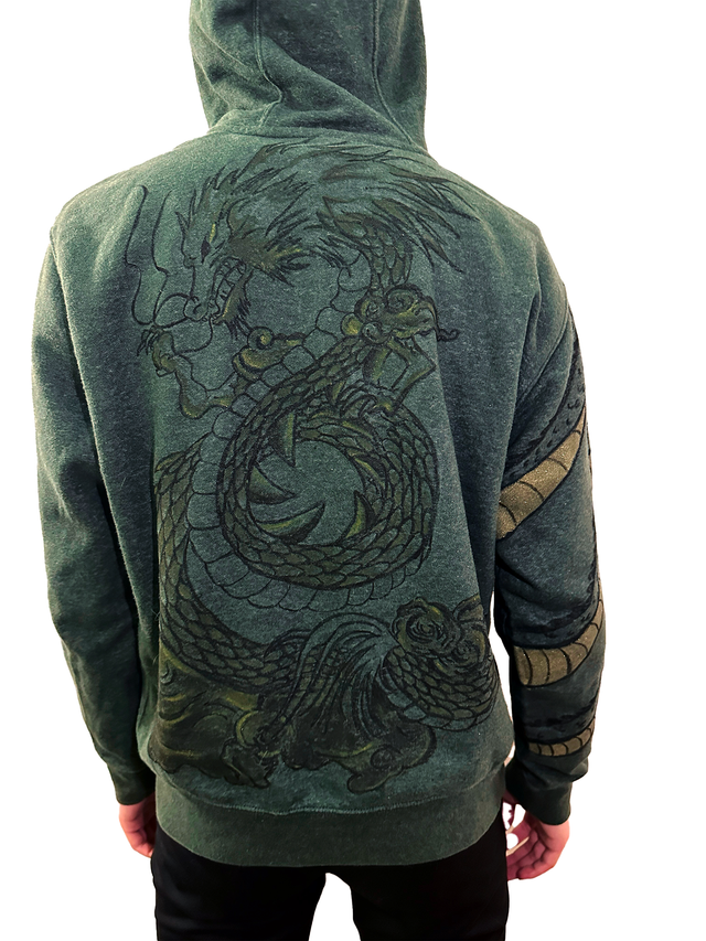 Sweat Shryu - Chevaliers du zodiaque &amp; Shenron - Drangon Ball Z