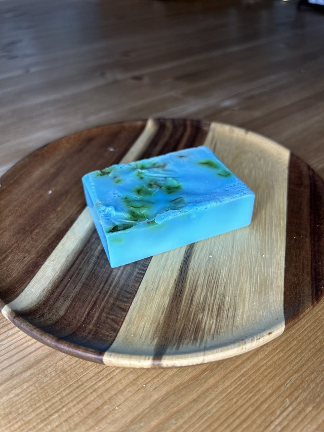 Eucalyptus and minted scented soap bar