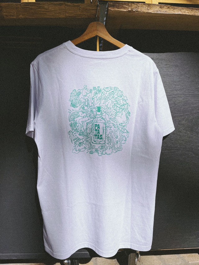 T-Shirt Patatas // Green-Purple-Orange //